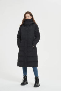 Investing in Comfort: How the Women's Long Puffer Coat from IKAZZ Can Help You Save on Heating Bills